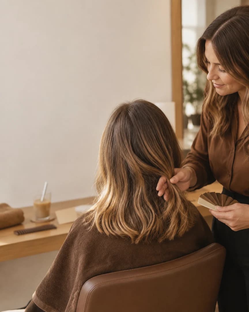 Illustrative example for Golden Hour Hair: Why Free Colour Consultations Matter